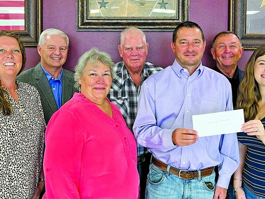 Weimar Methodist Foundation awards $350,000 grant for sports complex improvements