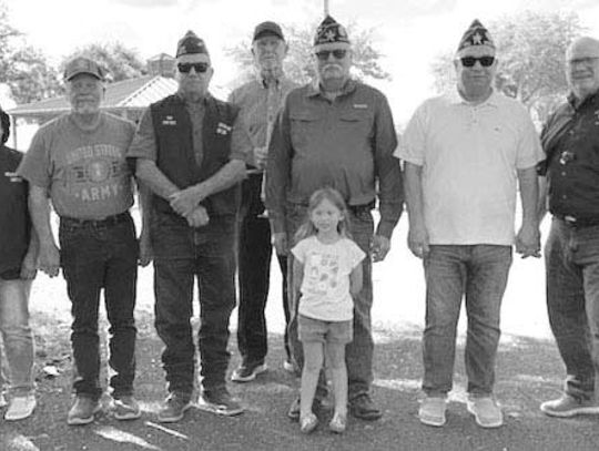 Weimar veterans give Memorial Day tribute