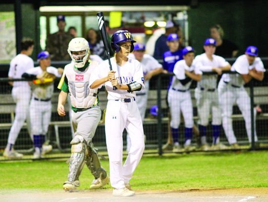 Wildcats baseball splits district games