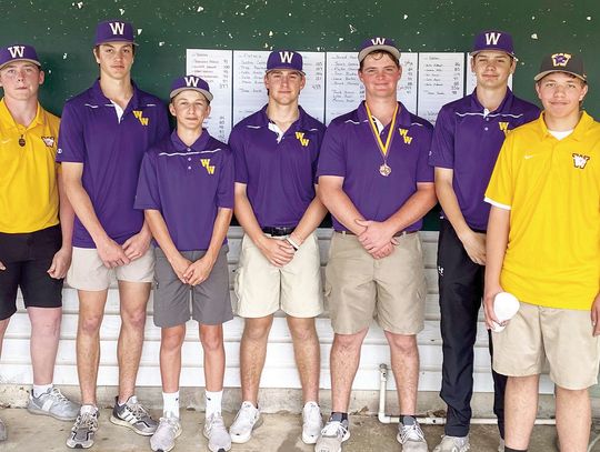 Wildcats’ results from host golf tournament