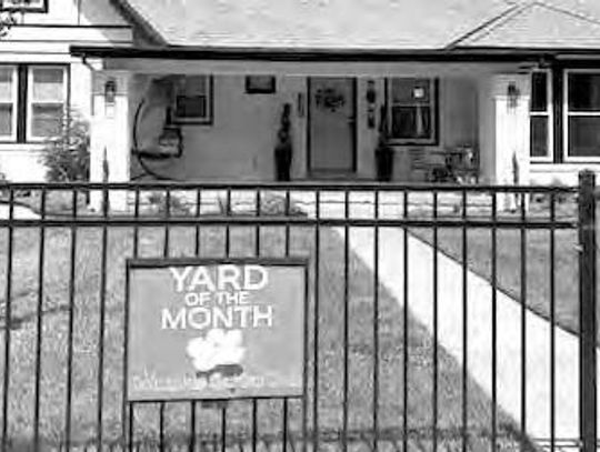 WINNERS CHOSEN FOR OCTOBER YARD OF THE MONTH AND BEAUTIFICATION AWARD