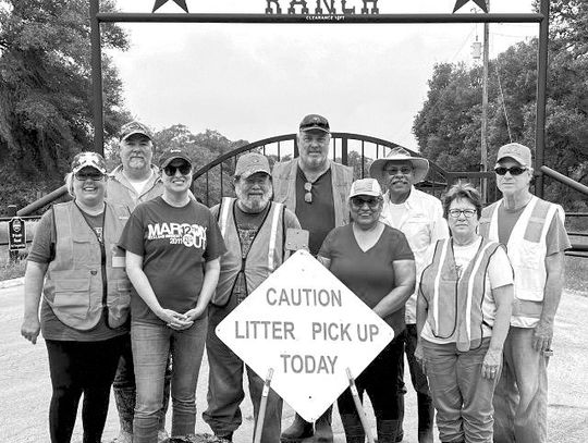 WMA CLEANS UP COUNTY ROAD 215