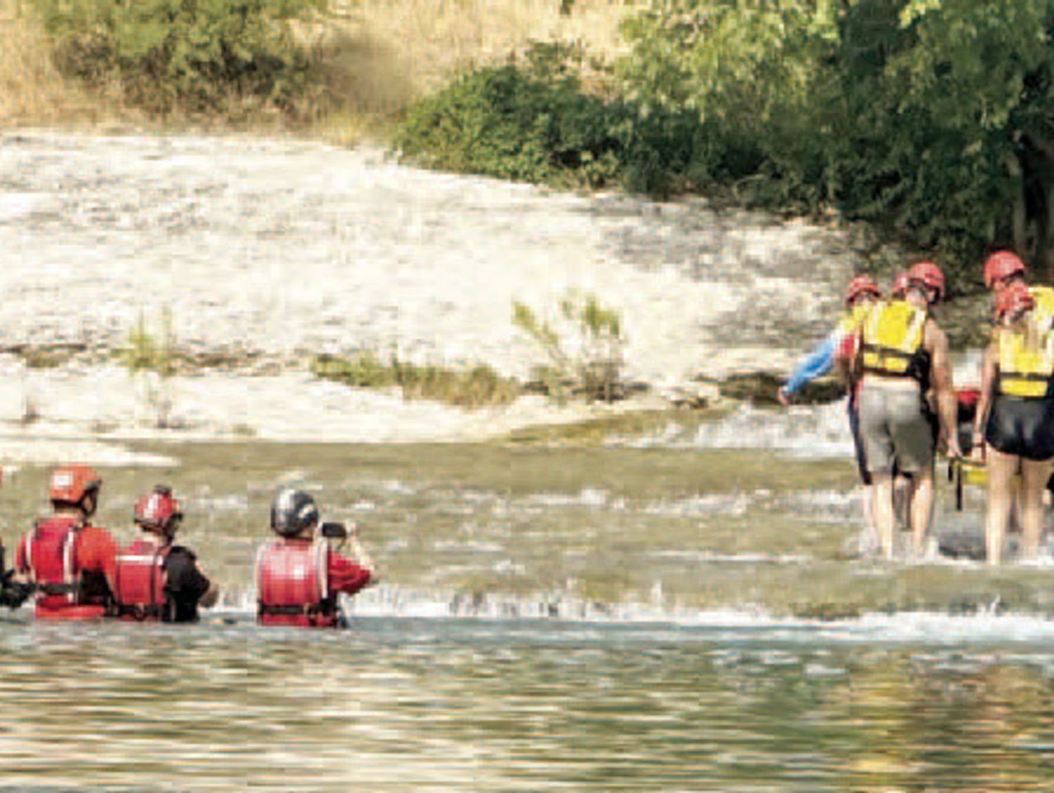 Columbus firefighters dive into swift water rescues