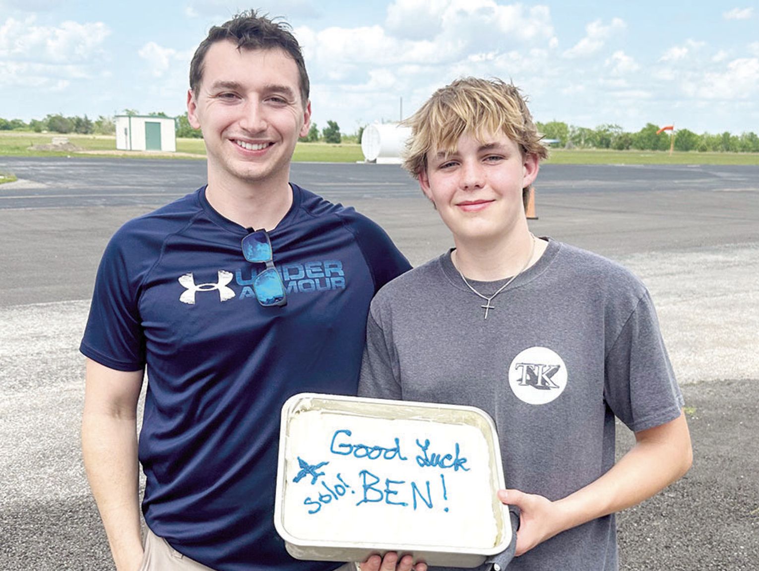Eagle Lake teen soars in first solo flight