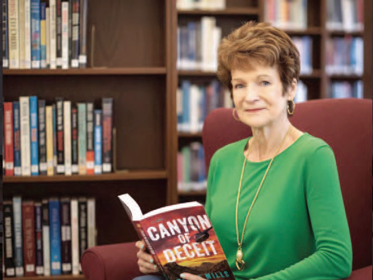 Upcoming visiting author ventures canyons, forgiveness in new book