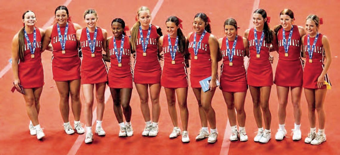 11 COLUMBUS CHEERLEADERS NAMED AS ALL-AMERICANS