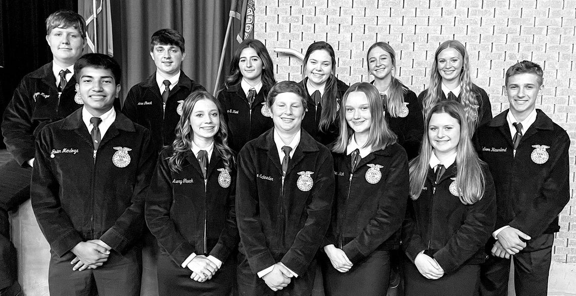 2022-2023 Columbus FFA officers