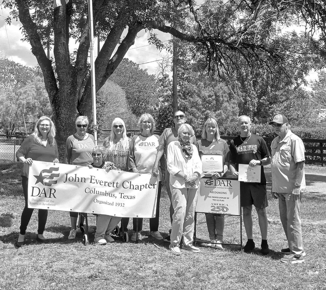April Flag display honors local family