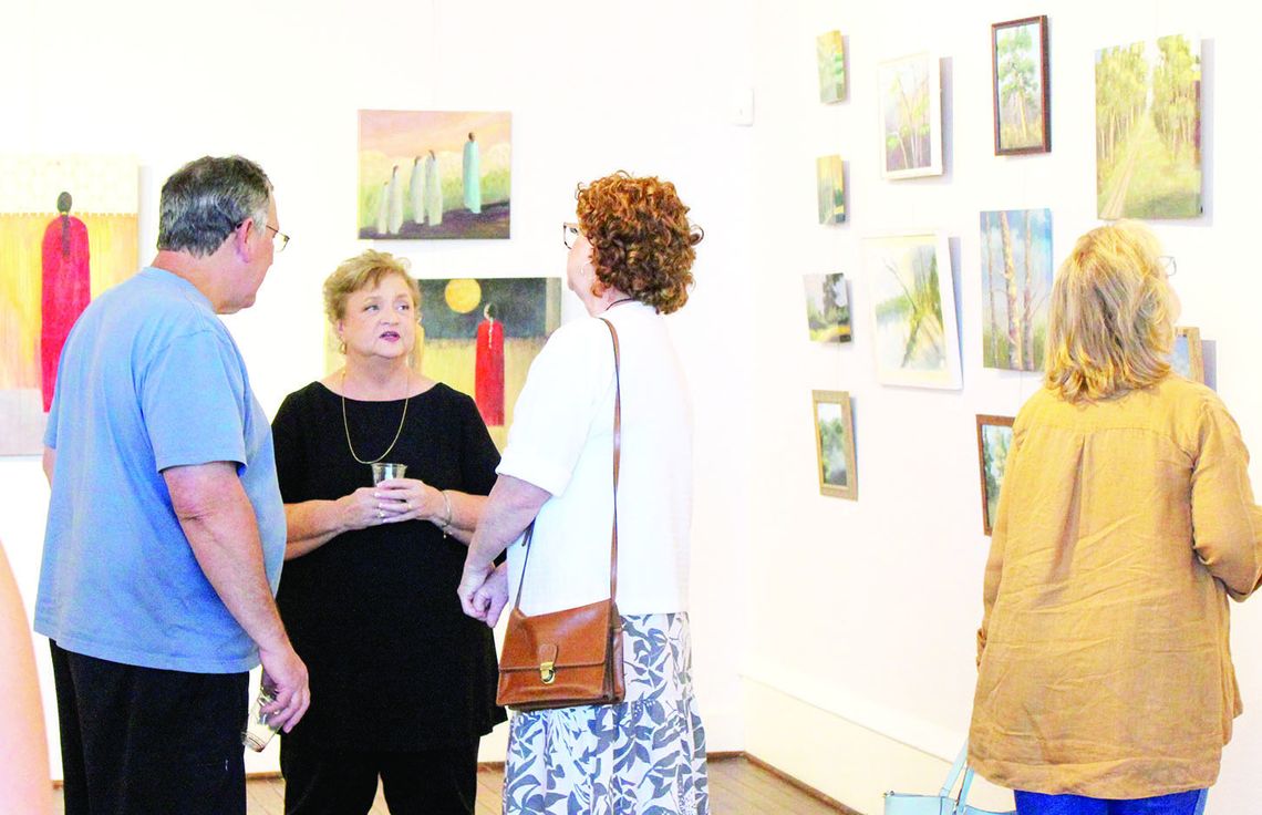 Artist celebrates third solo exhibit at Live Oak Art Center