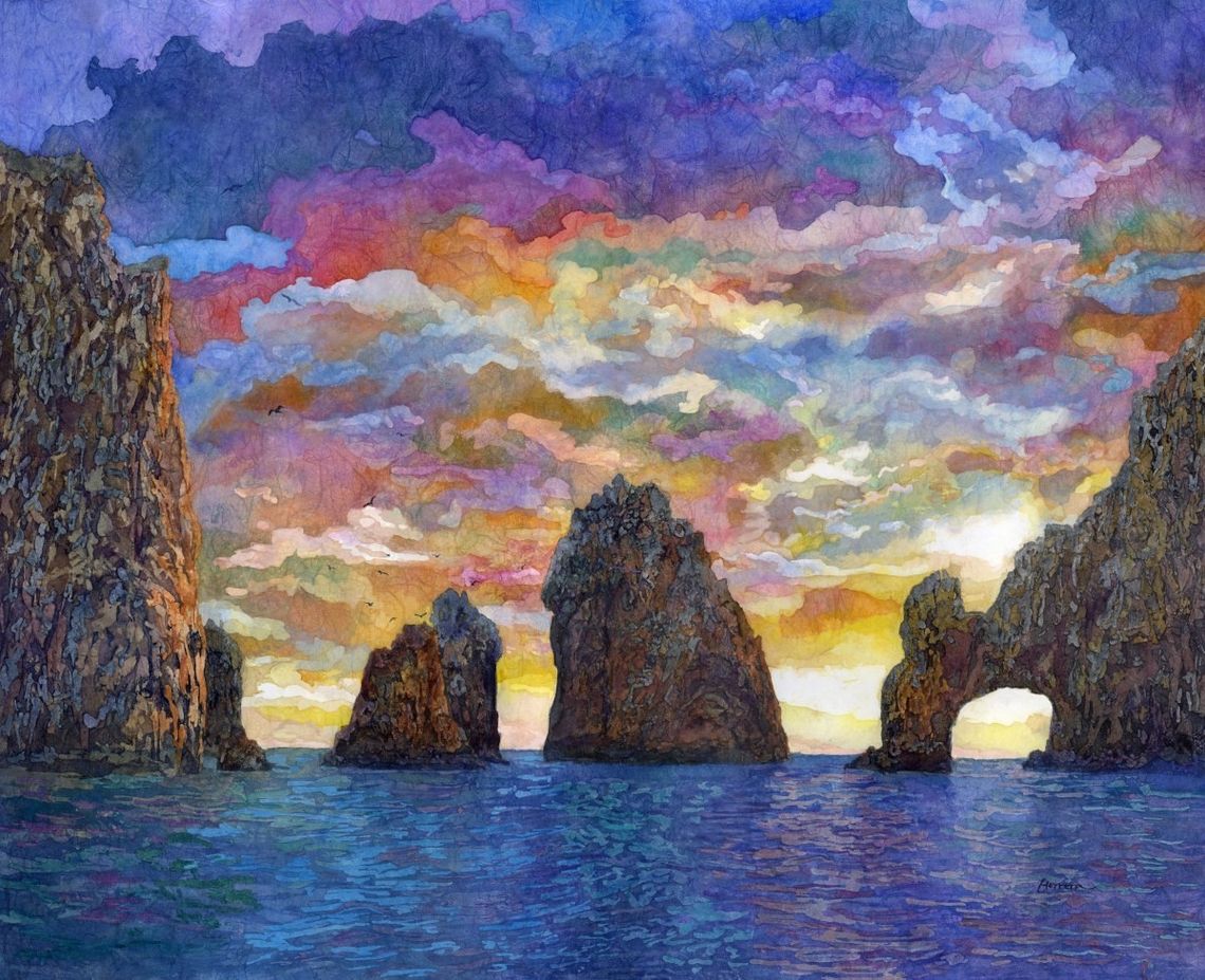 “El Arco-Arches at Cabos San Lucas” by Hailey Herrera 