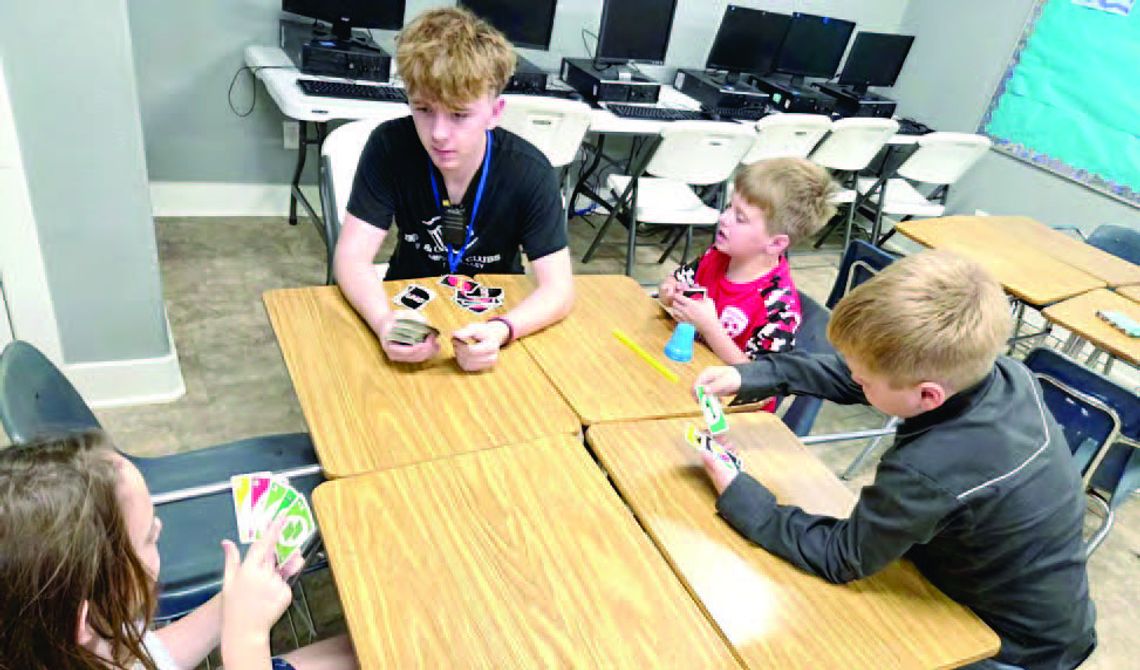 B&G CLUB MEMBERS WORK ON STRATEGY SKILLS B&G CLUB MEMBERS WORK ON STRATEGY SKILLS