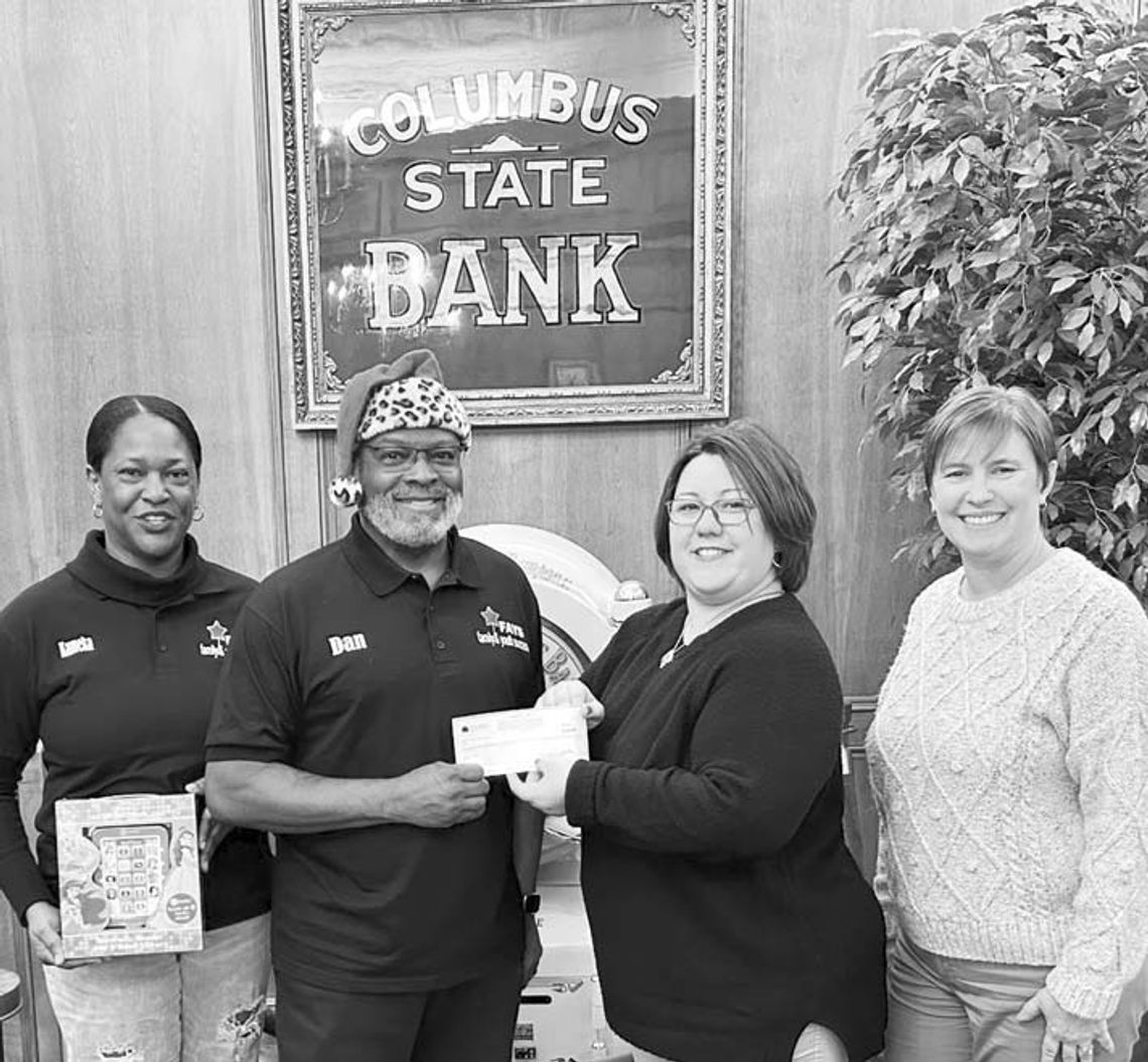 BANK SPONSORS TOY DRIVE