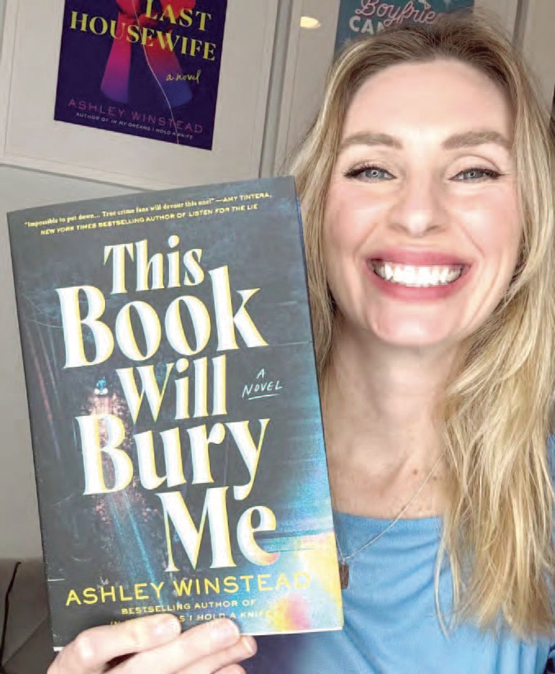 Bestselling fiction author to visit, explores grief through murder and fame