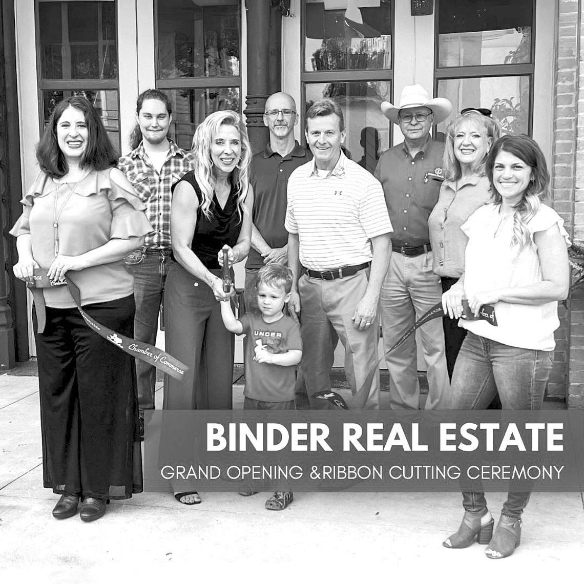 BINDER REAL ESTATE HOLDS GRAND OPENING RIBBON CUTTING