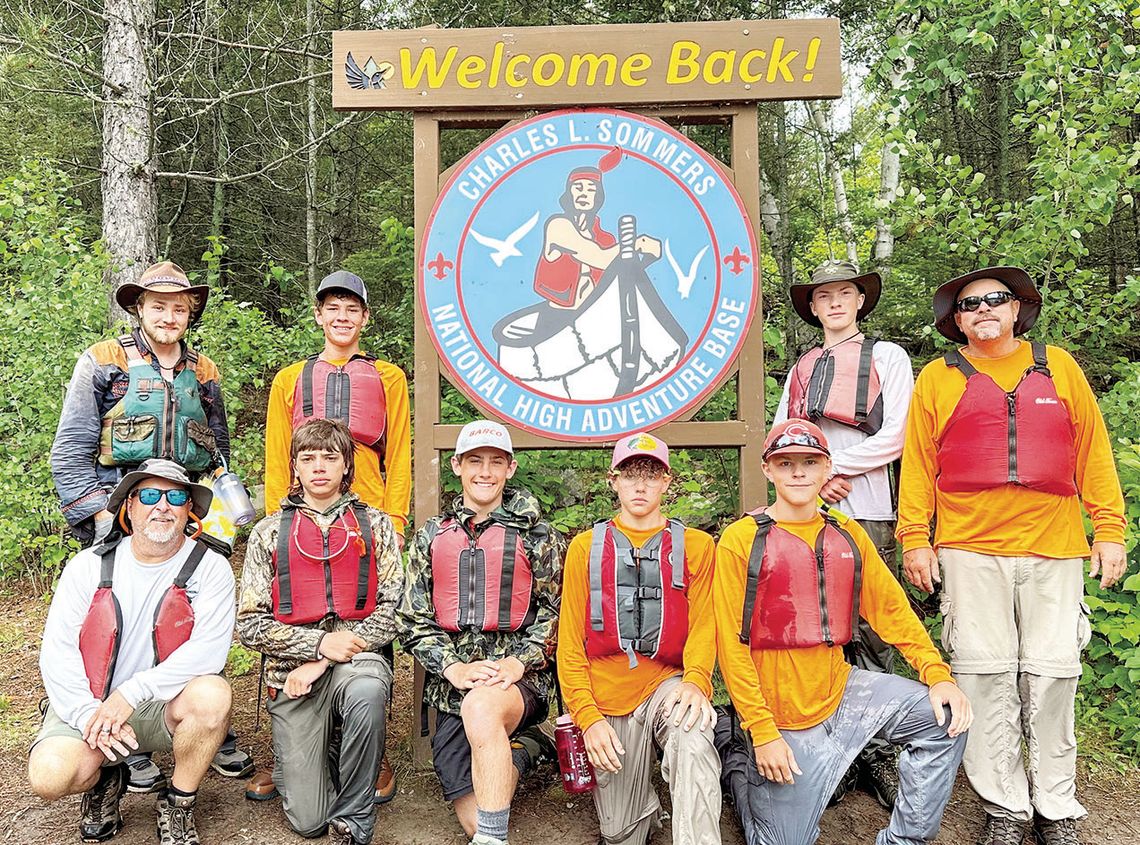 Boy Scouts embark across Minnesota lakes to learn wilderness skills