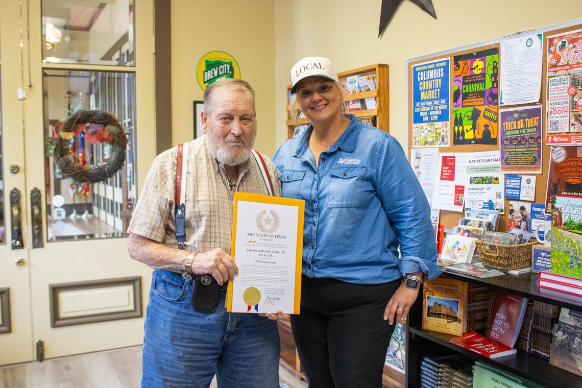 Caledonia Masonic Lodge recognized for 175 years of service