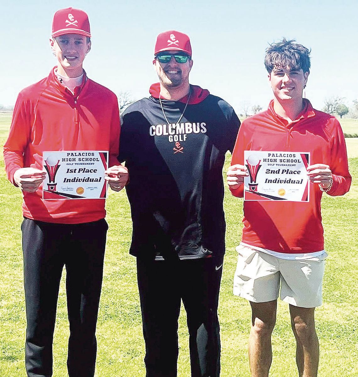 Cards win the Palacios Golf Tournament
