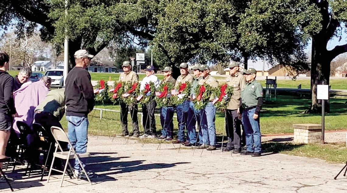 CHS HONORS VETERANS THROUGH CHRISTMAS THEMED DEDICATION