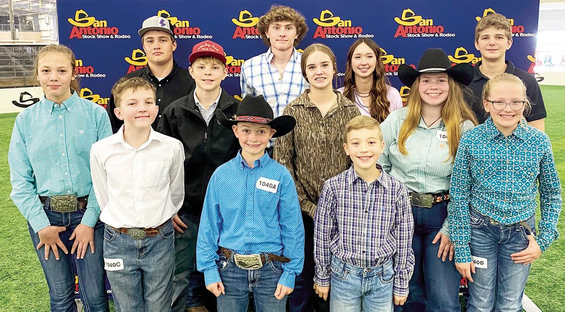 COLORADO COUNTY 4-H MEMBERS TAKE ON COMPETITIONS