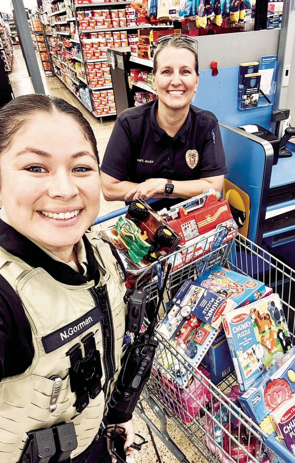 COLORADO COUNTY CRIMESTOPPERS DONATES TOYS TO ELPD’S BLUE SANTA PROGRAM