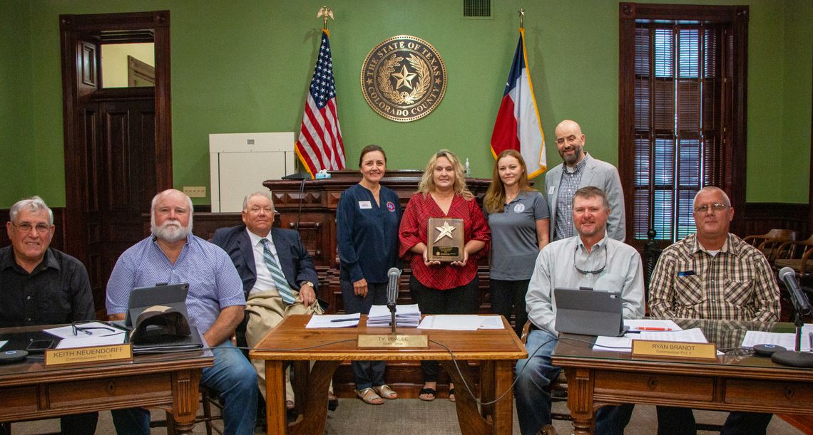 Colorado County receives 2025 Excellence in Safety Award, finalizes countywide polling process Colorado County receives 2025 Excellence in Safety Award, finalizes countywide polling process