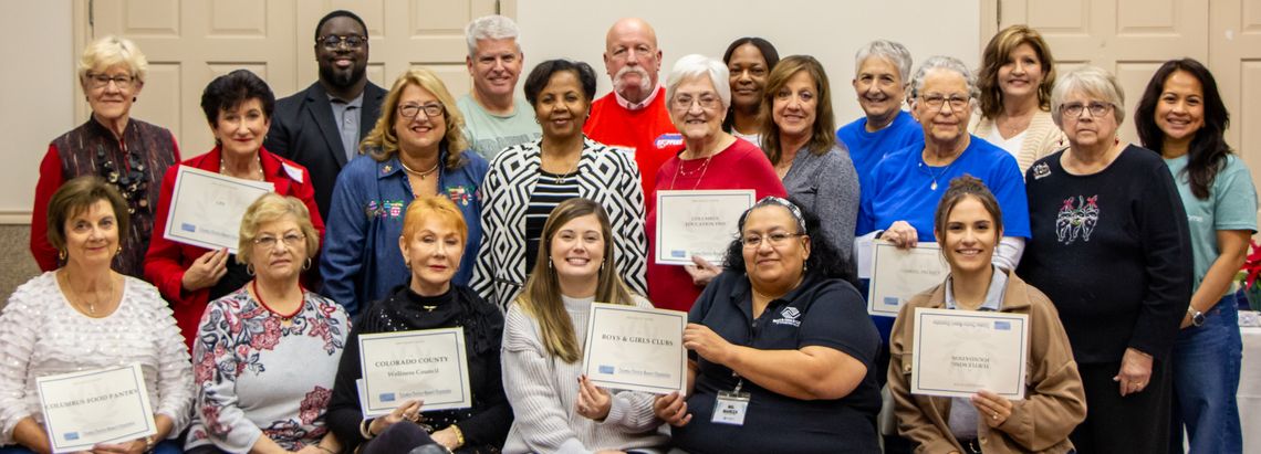Columbus Christian Women’s Organization presents $47,500 in donations Columbus Christian Women’s Organization presents $47,500 in donations