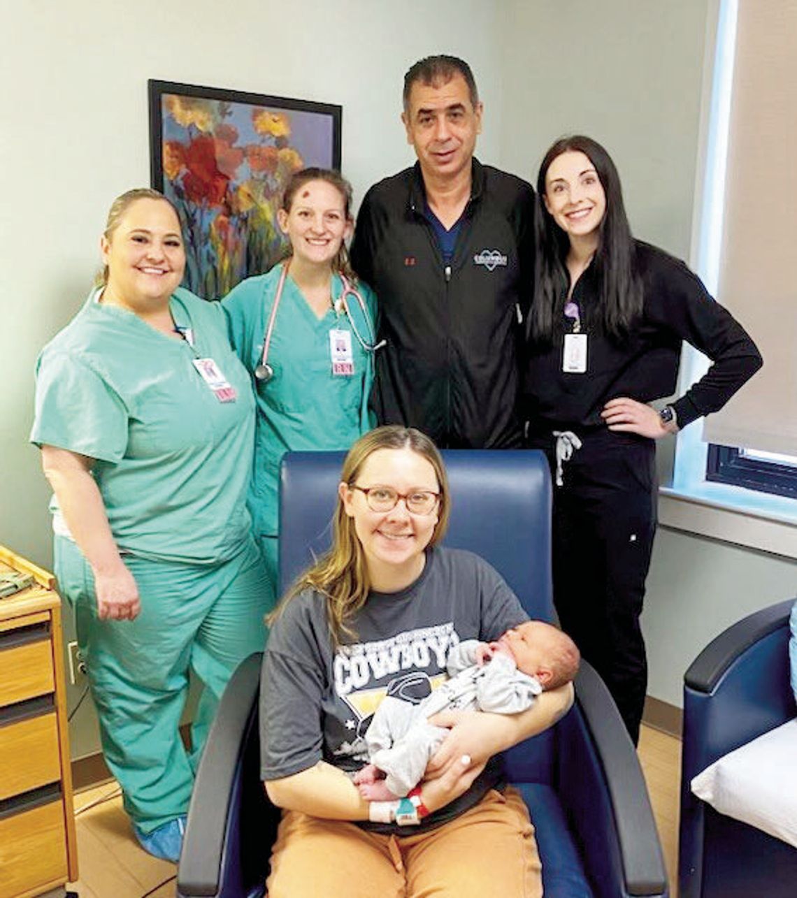 Columbus Community Hospital welcomes first newborn of 2024