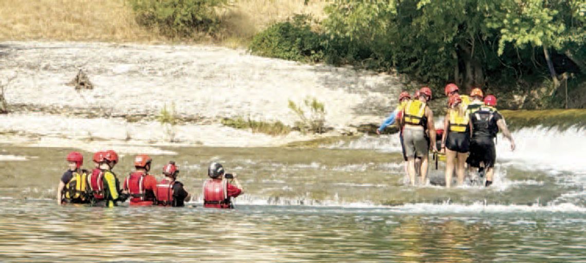 Columbus firefighters dive into swift water rescues