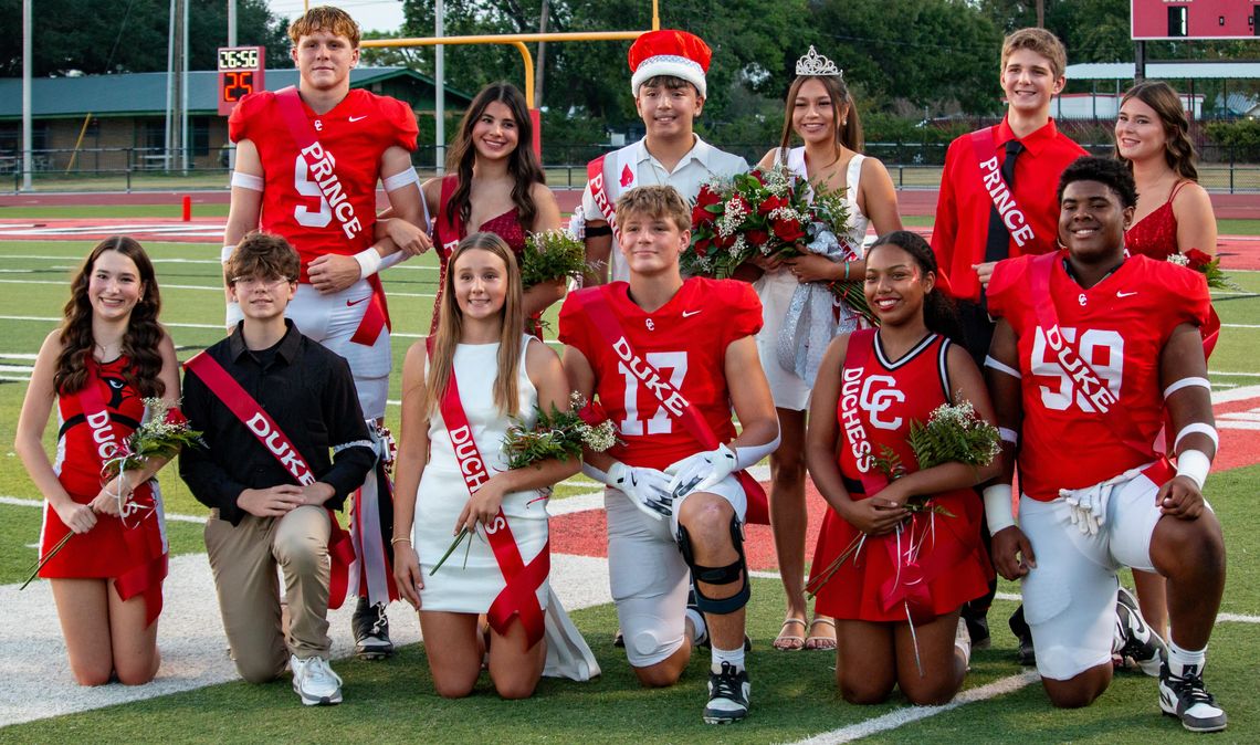Columbus High School Homecoming Court