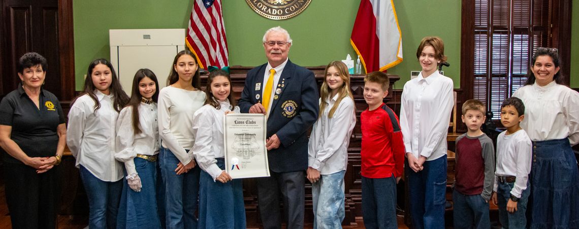 Columbus Lions Club charters second, younger Leo club