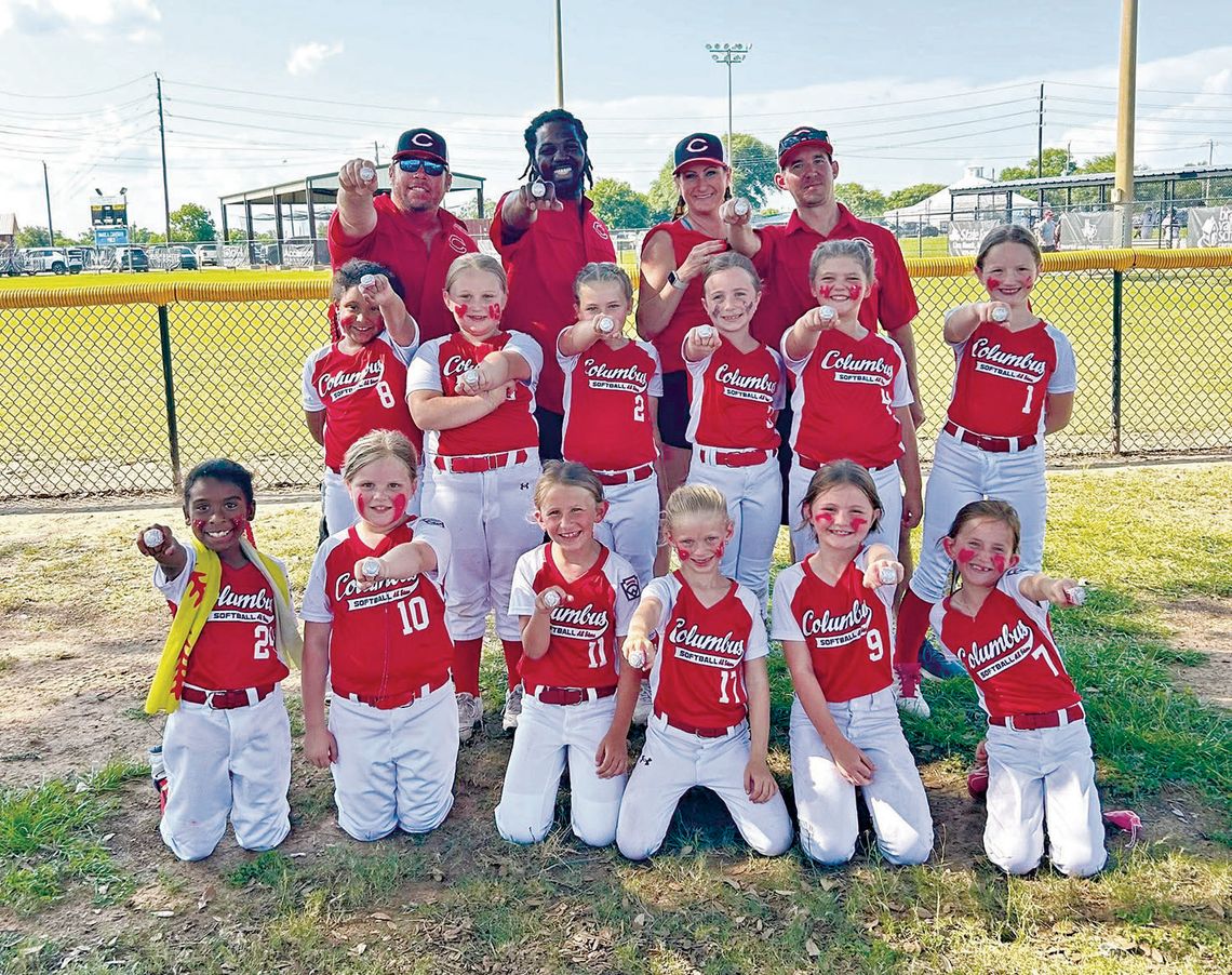 Columbus Little League 7u softball comes in 2nd place