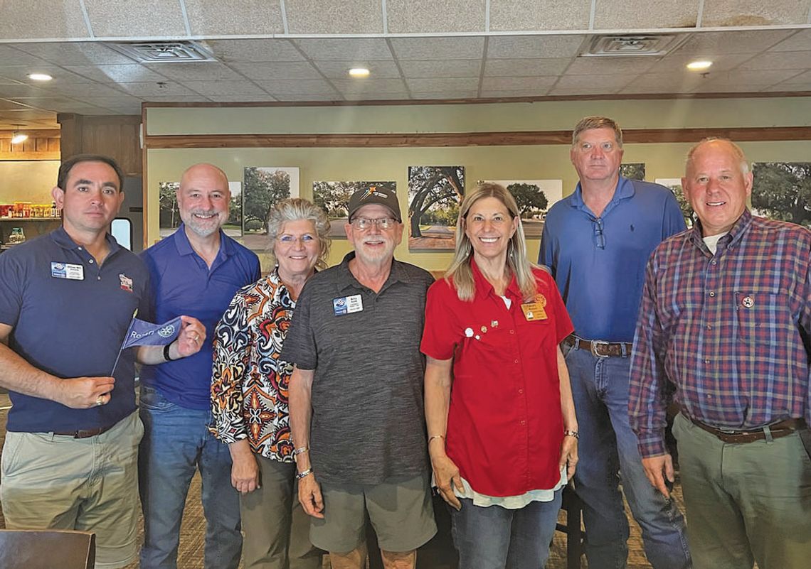 COLUMBUS ROTARY CLUB INSTALLS NEW OFFICERS FOR THE 2024-25 YEAR