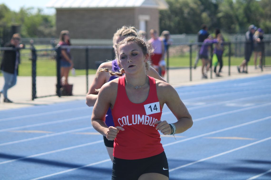 Columbus track results from Swap Relays