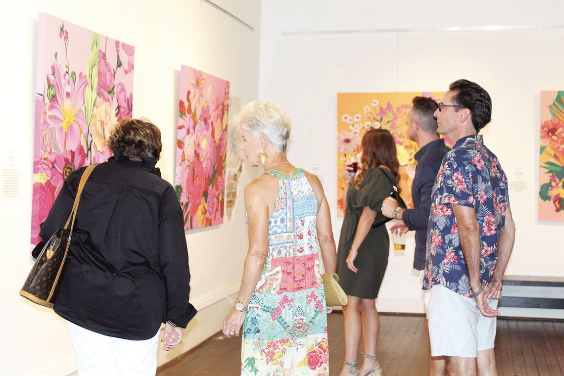 COMMUNITY ATTENDS “GLITCH” ART EXHIBIT