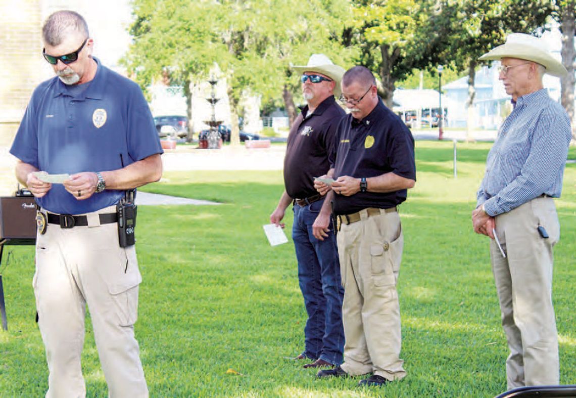 Community gathers for Peace Officer Memorial Day