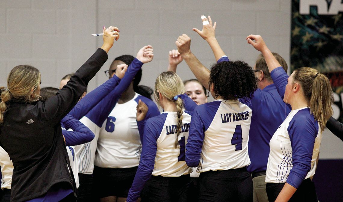 Continuity for Lady Raiders as varsity volleyball returns players