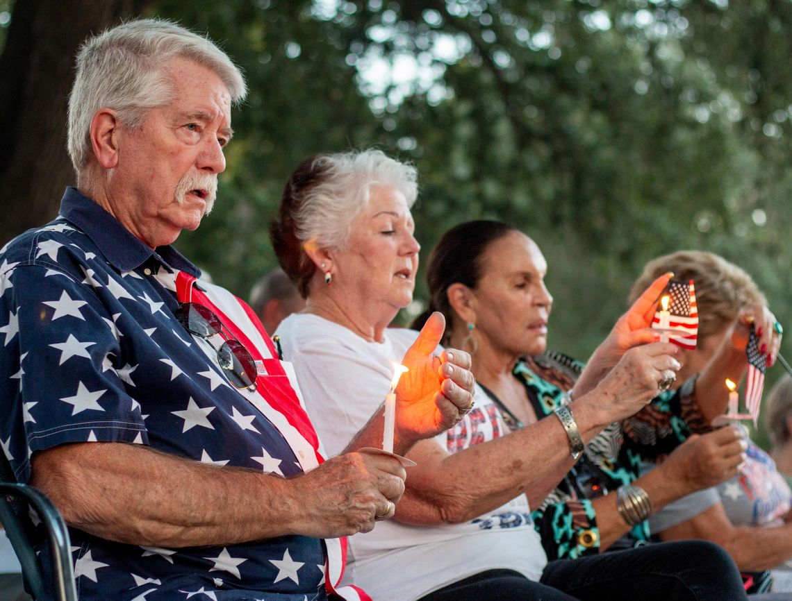 County republicans host vigil for Charlie Kirk