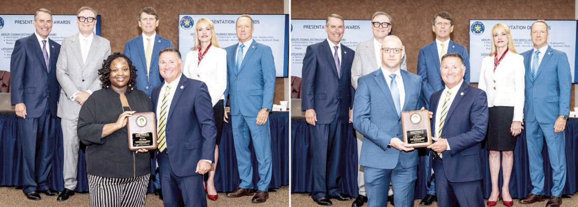 DPS recognizes recipients of Adolph Thomas Distinguished Service Award at June PSC meeting