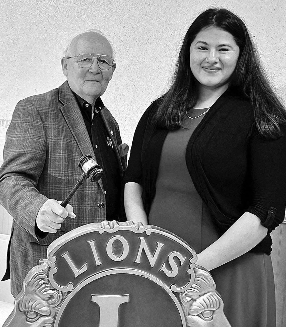 Eagle Lake Lions welcome Justice of the Peace, Chief Clerk of Court