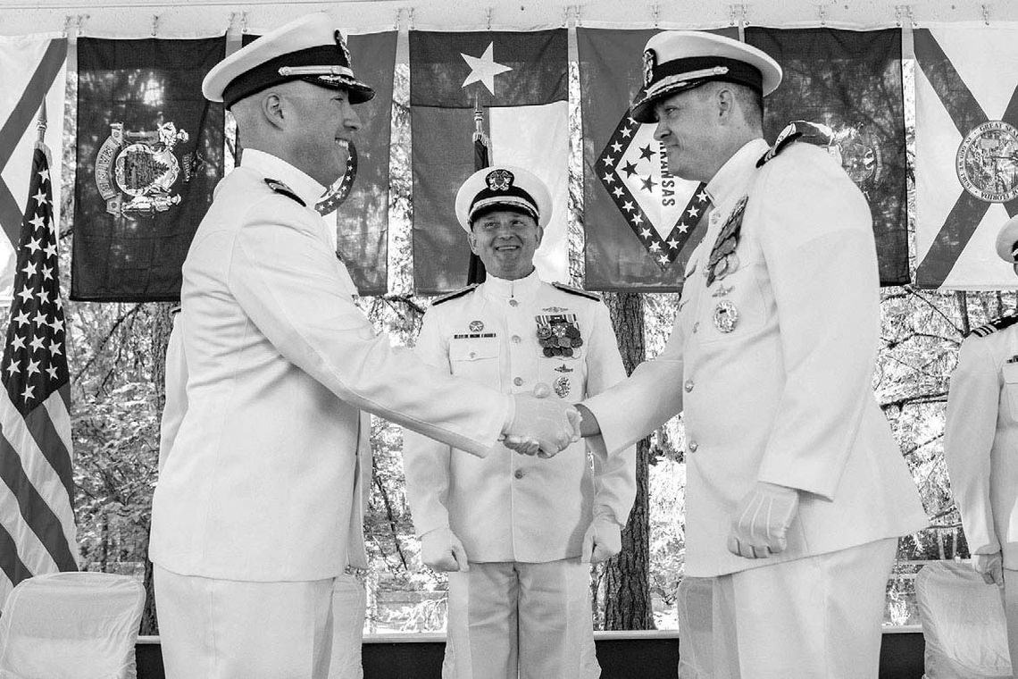 Eagle Lake’s Cano passes on command of SRS 31