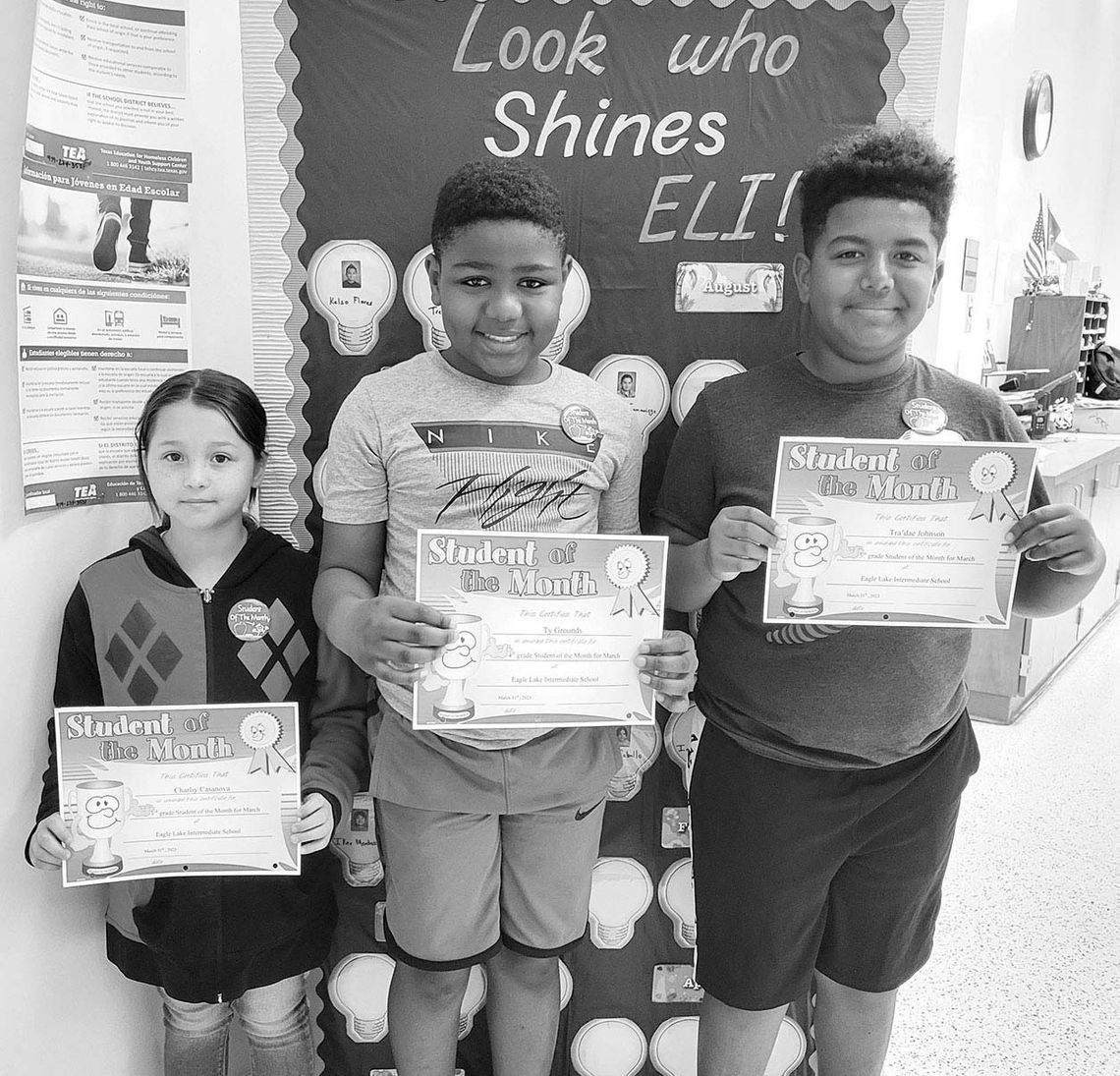 ELIS STUDENTS OF THE MONTH