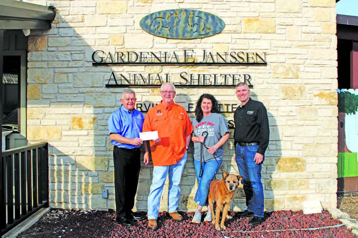 Fayette Electric Cooperative, Colorado Valley Communications celebrate national co-op month with donation Fayette Electric Cooperative, Colorado Valley Communications celebrate national co-op month with donation