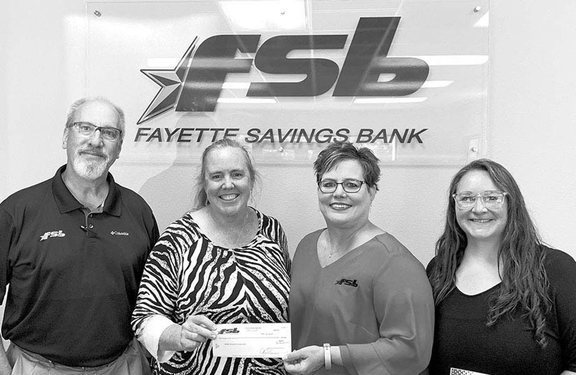 Fayette Savings Bank donates to ACCSS program