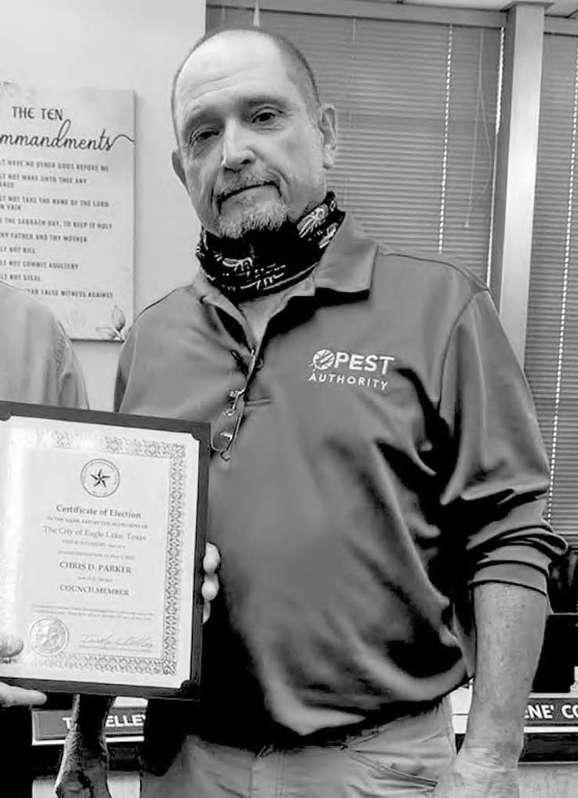 HONORING CHRIS PARKER