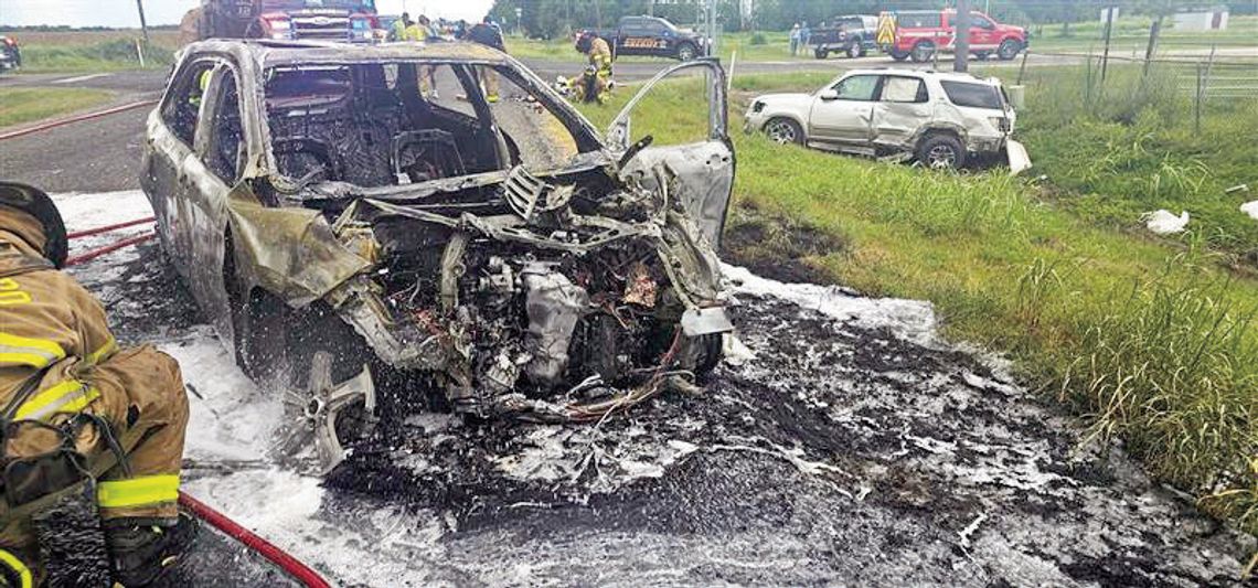 Horror wreck miraculously claims no lives