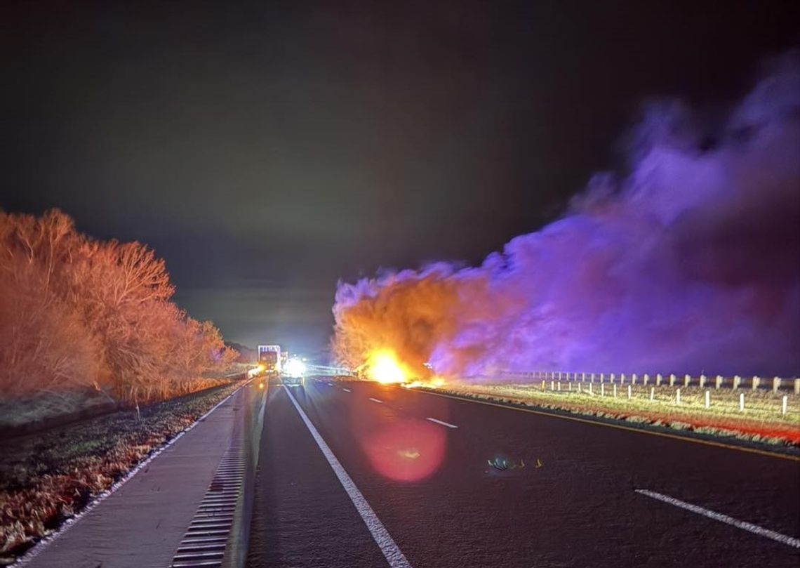 I-10 multi-vehicle crash and blaze leaves 18-wheeler driver dead