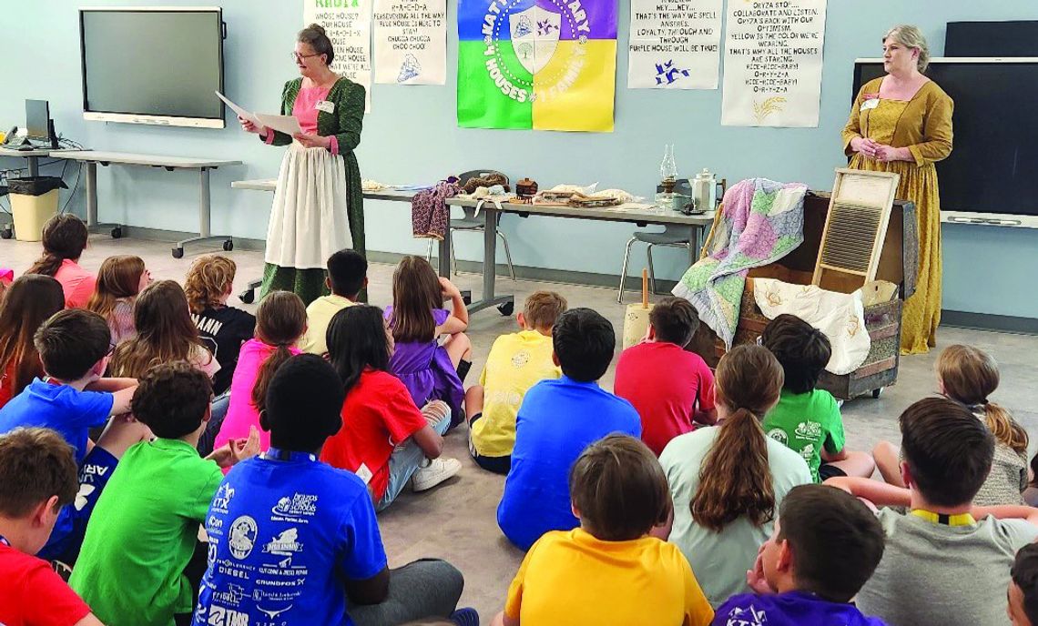 Katy Elementary 4th Graders Experience Texas’ Past