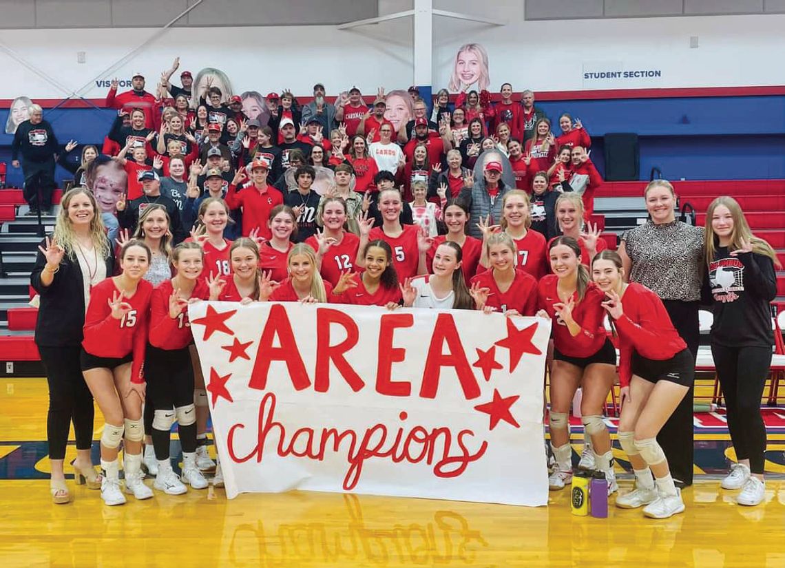 Lady Cards crowned Area Champs