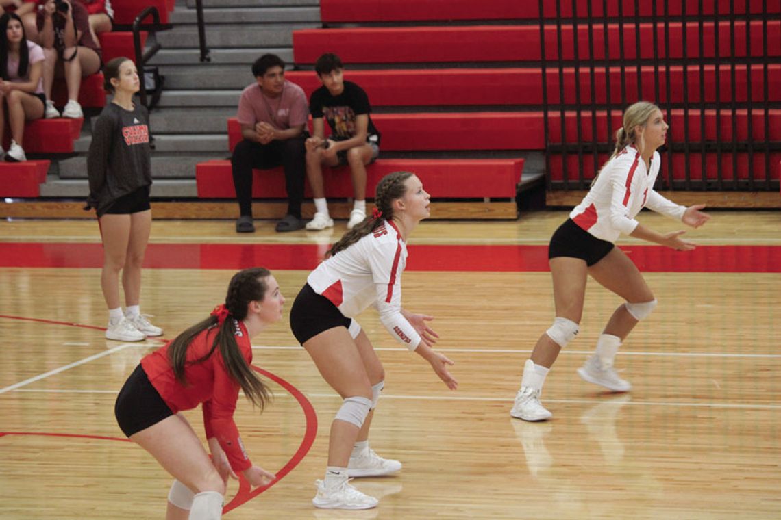 Lady Cards volleyball team sweeps the week