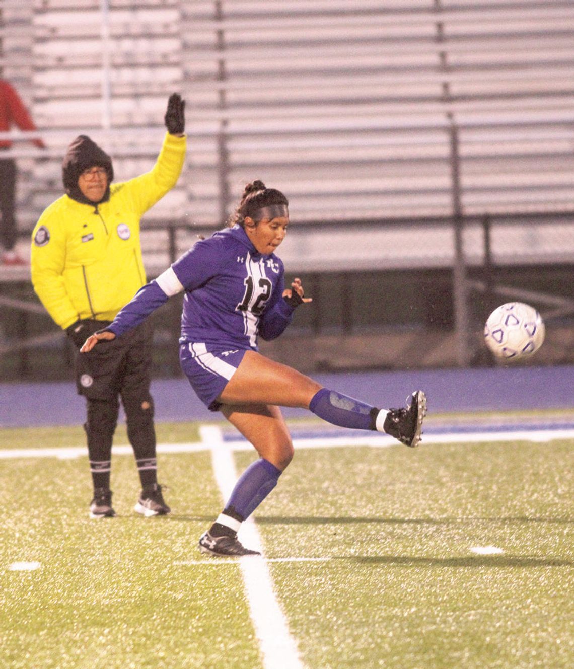 LADY RAIDERS LOSE 10-0 TO BAY CITY